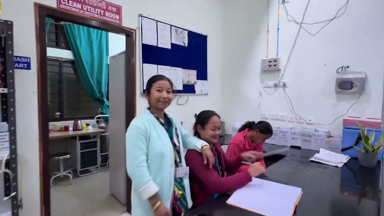 A day in Obstetrics and Gynaecology ward | duty works explained