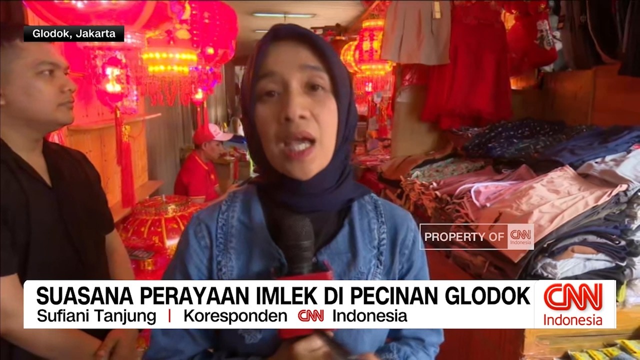 Suasa Perayaan Imlek di Pecinan Glodok