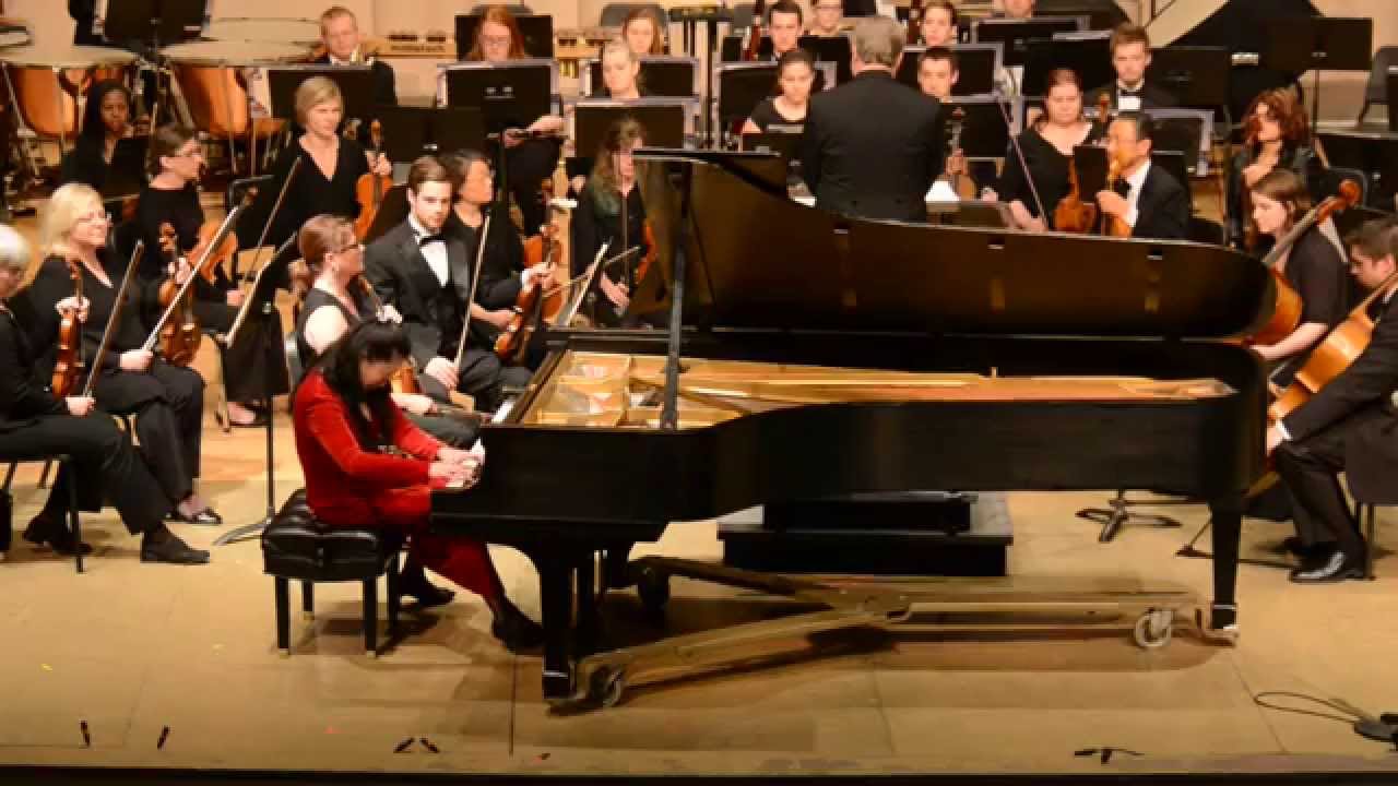 1. Andante Sostenuto, Saint-Saens' Piano Concerto No.2 in G Minor, Op. 22, performed by Tianshu Wang