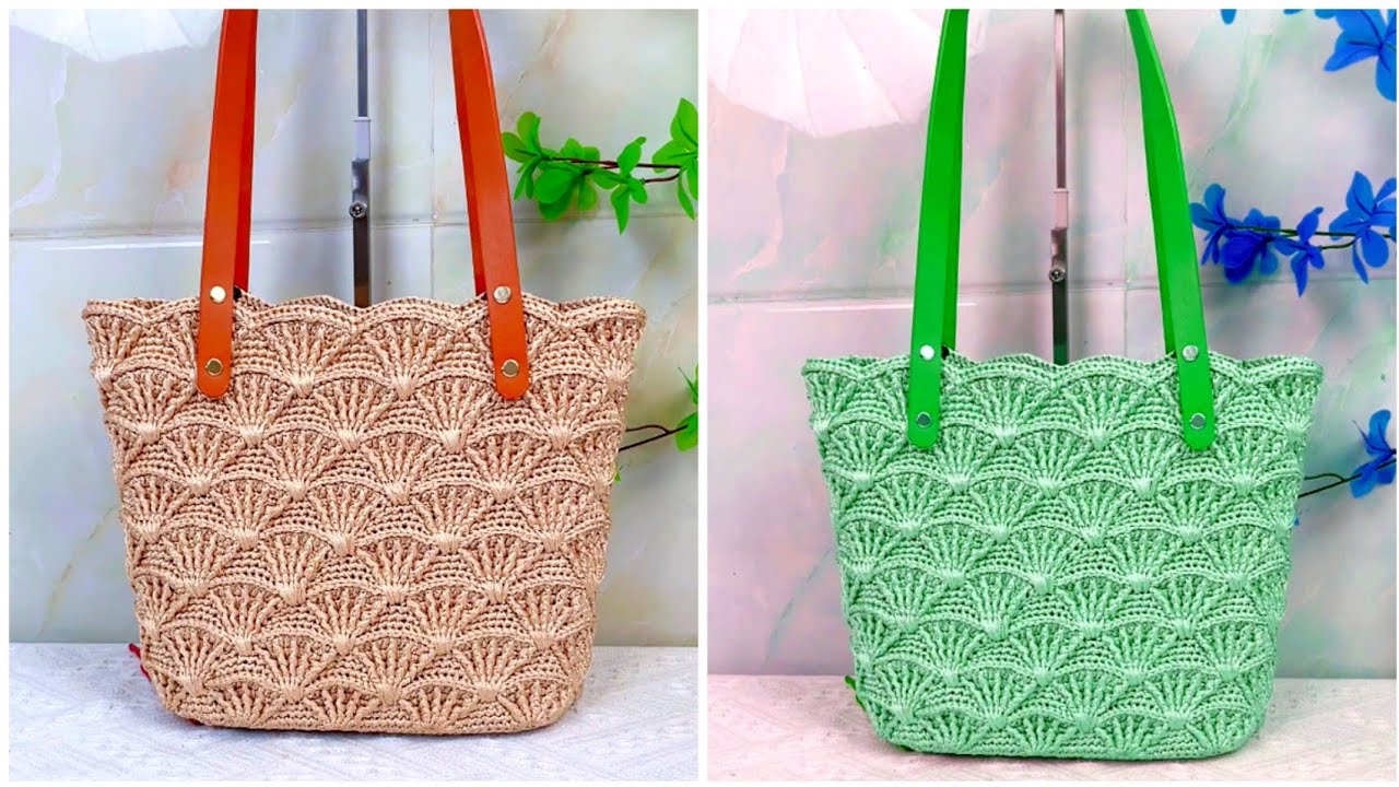 Beautifully Designed and Easy to Make Crochet Bag/New Design 🔥Simple and Wonderful