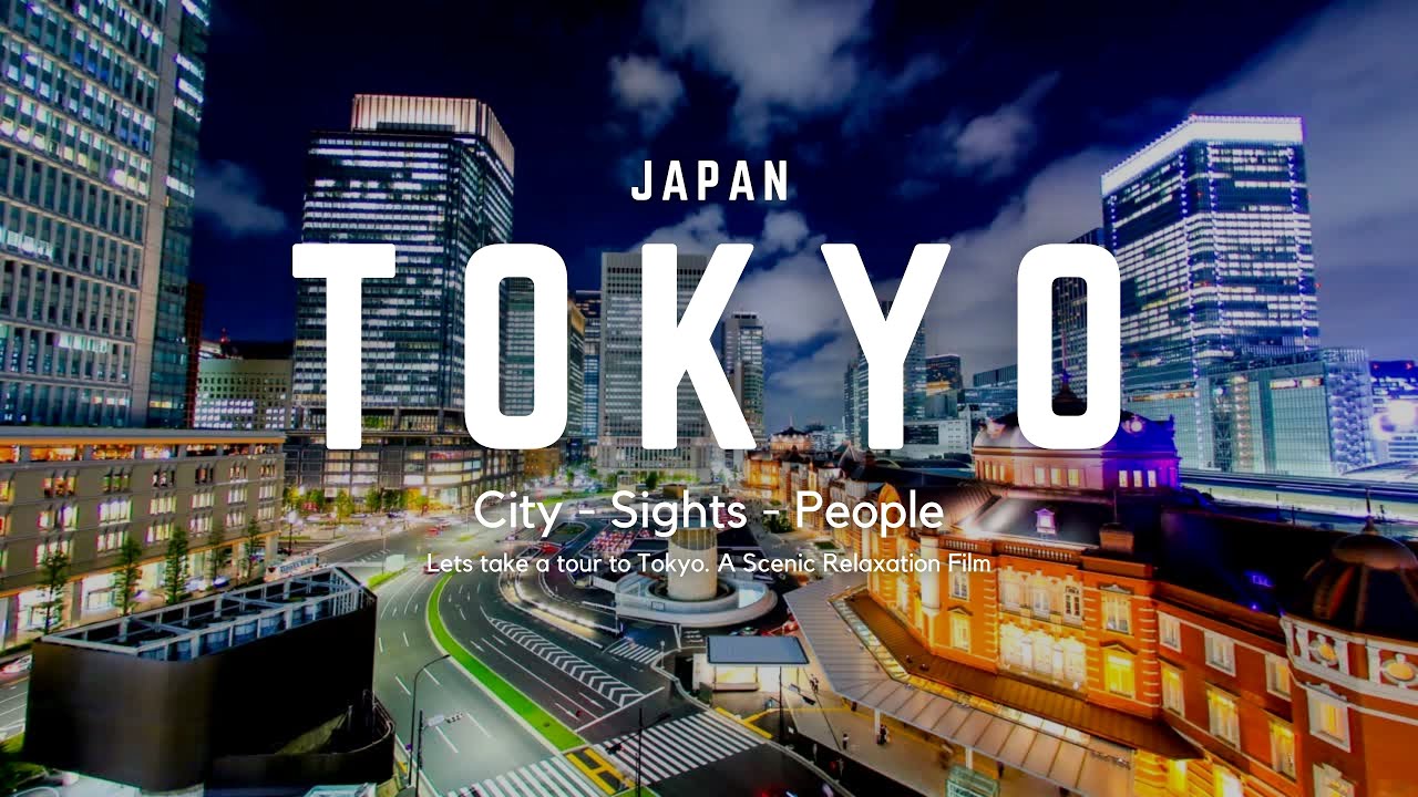 Tokyo (東京, Tōkyō) 도쿄 , Japan 4K  |  Tokyo Time Lapse 4k | Drone Aerial view