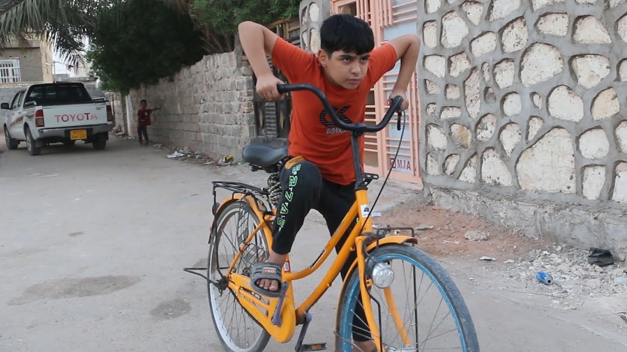 شباوي ابو البايسكل😂 موت روحه بسبب الفلوس😢 (فلم تسرع)