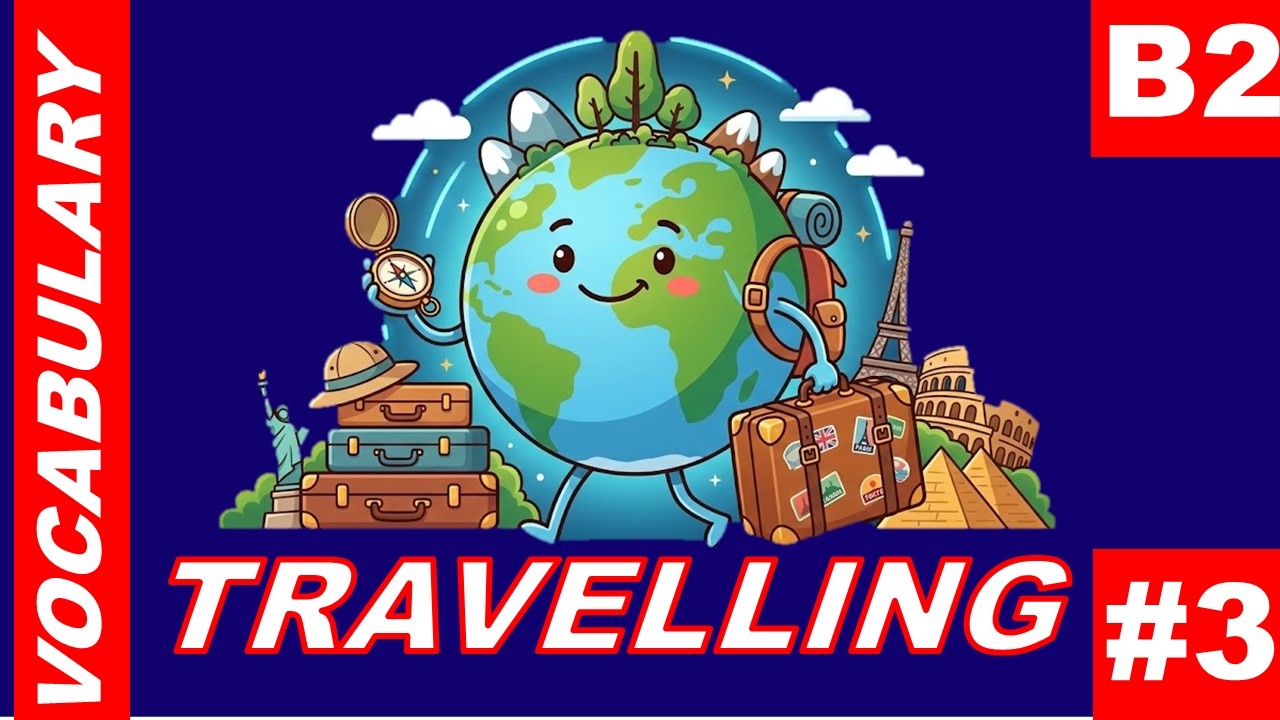 TOP Vocabulario de VIAJES en Inglés B2 🌍. Collocations, phrasal verbs, expressions about TRAVELLING