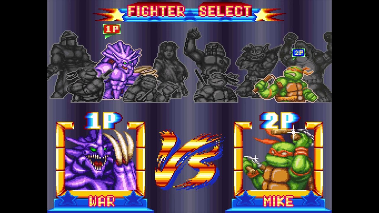 TMNT: Tournament Fighters (SNES) - Select Theme