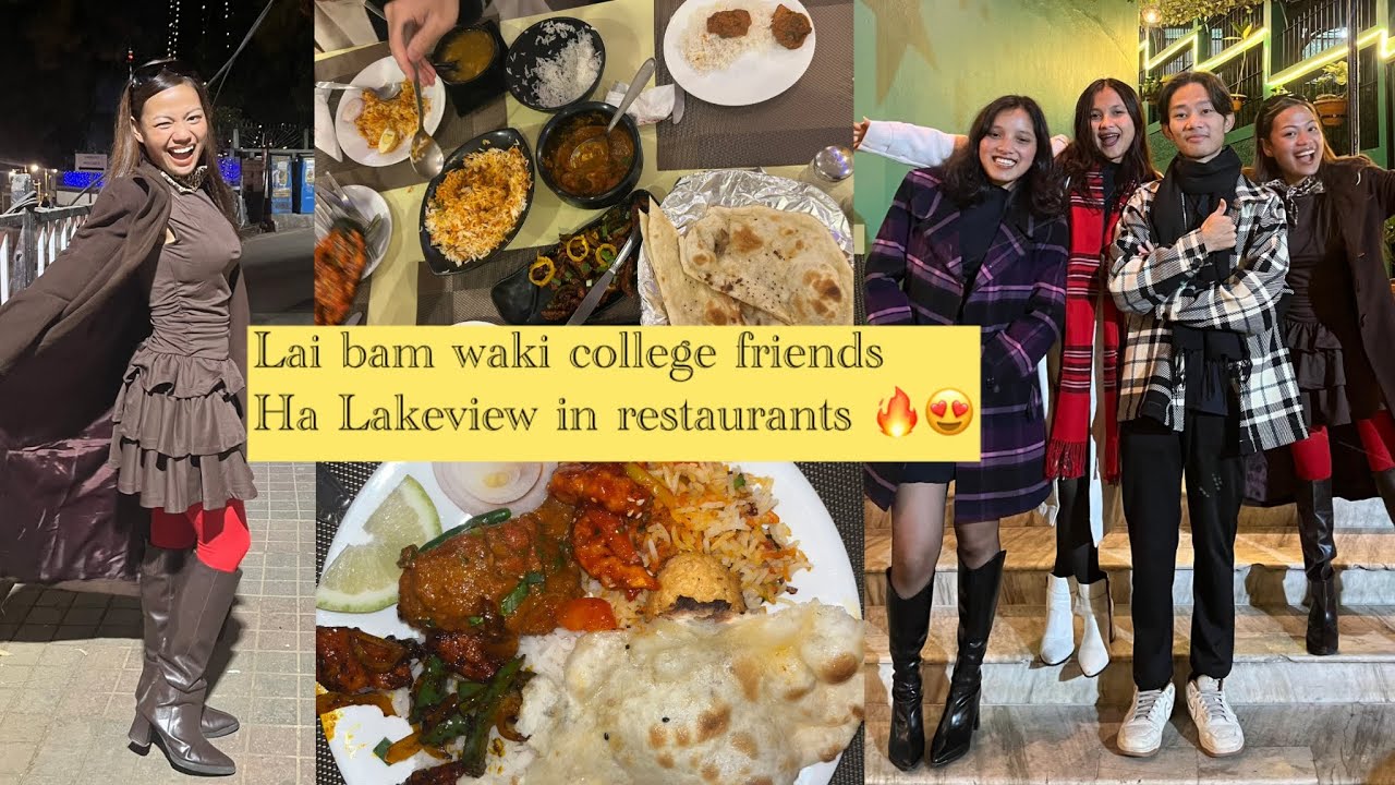 Back to Shillong 🥹|lai bam ha lakeview in✨waki college friends❤️