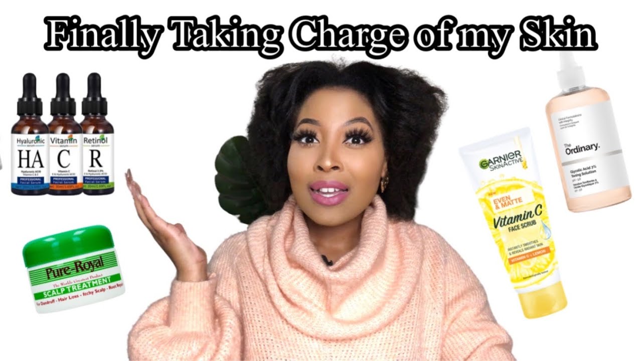INVESTING IN MY SKIN || NEW PRODUCTS || DRY SCALP SOLUTION || SOUTH AFRICAN YOUTUBER