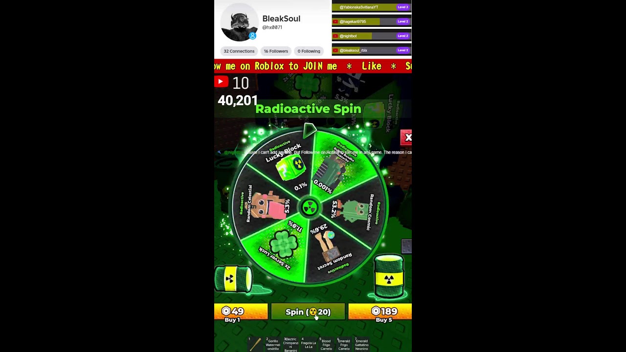 🔴 LIVE! Playing Steal a brainrot with Viewers (Join Now!) #shorts