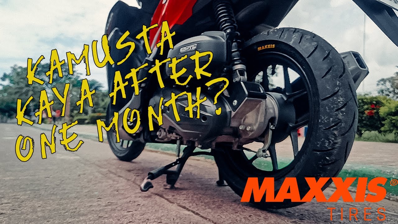 MAXXIS TIRES AFTER 1 MONTH | BIG TIRES UPGRADE REVIEW 110 80 and 90 80 | Honda Click 125i