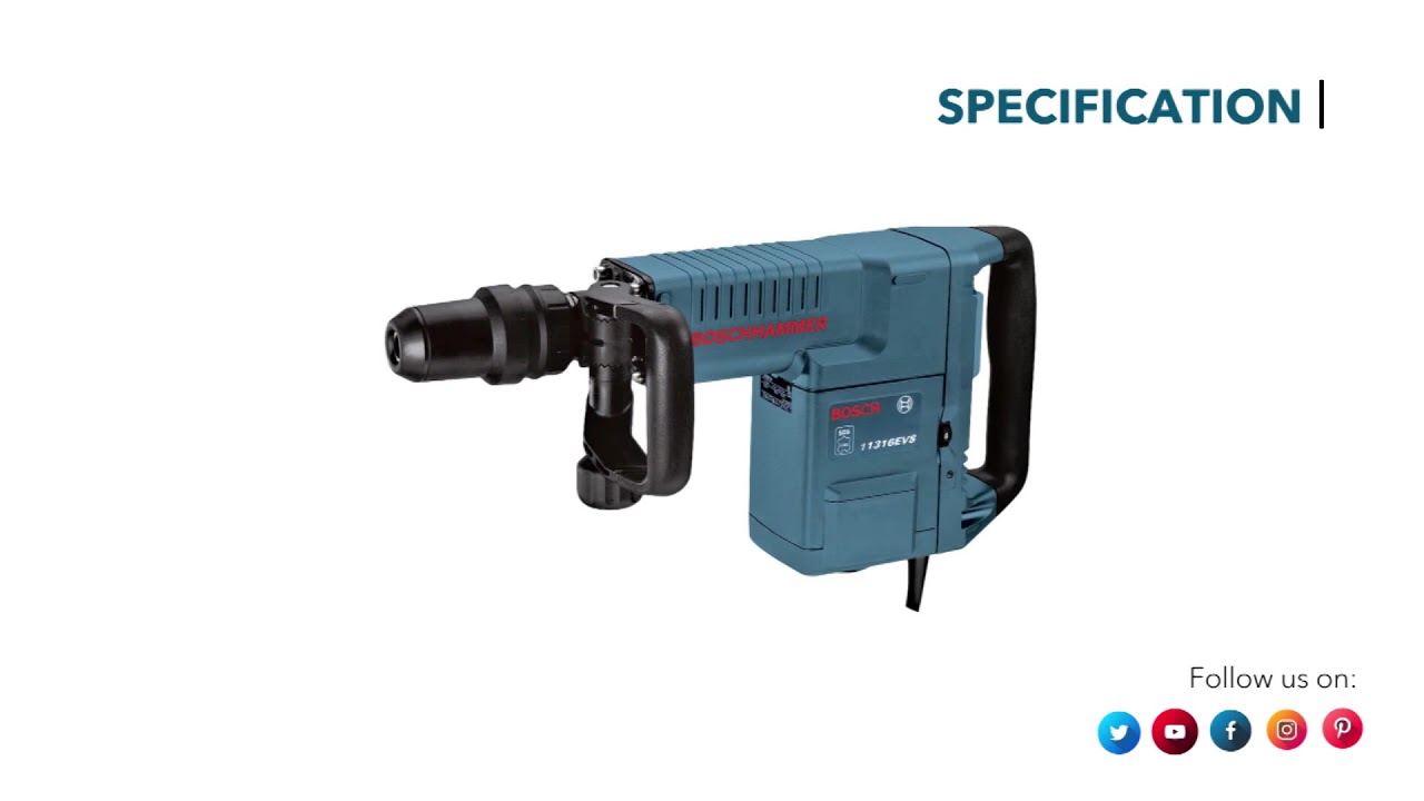 Bosch GSH 11 E Demolition Hammer | #BoschDemolitionHammer | Shakedeal