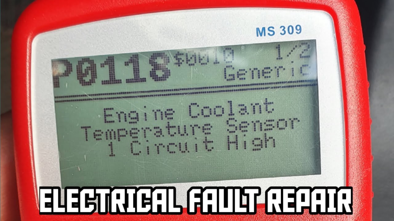 P0118 ENGINE COOLANT TEMP CIRCUIT HIGH REPAIR*EASY