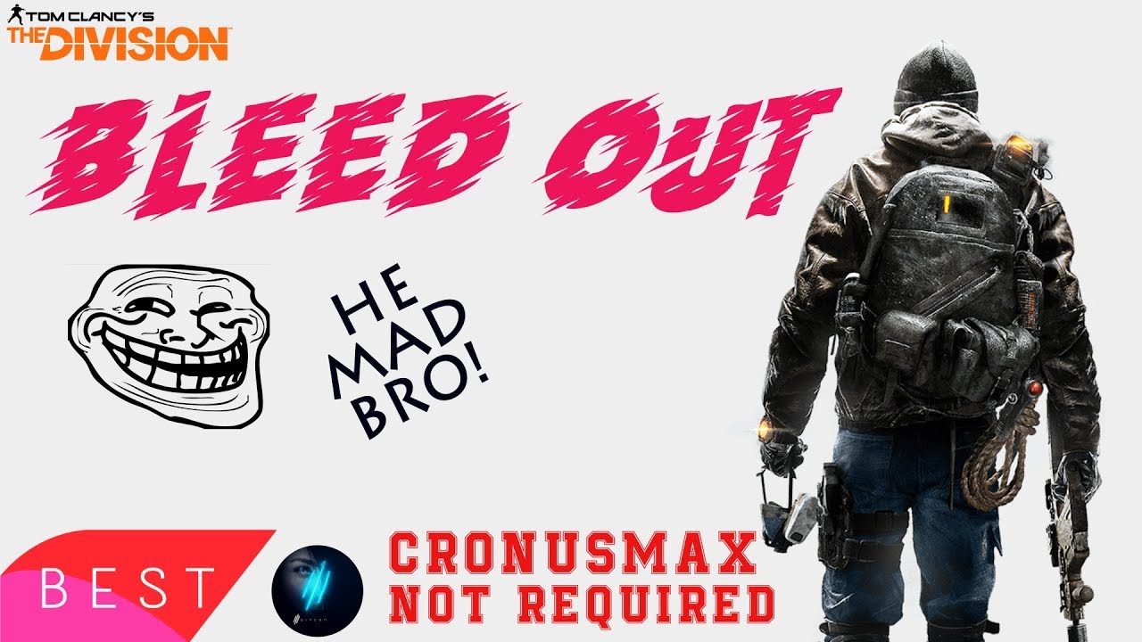 BLEED OUT PREDATOR BUILD - The Division 1.8.1  /// AIVCEN