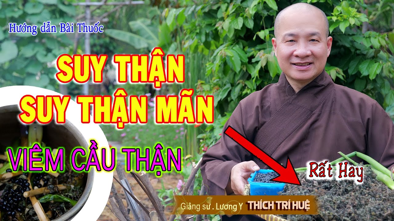 Bài thuốc Quý cho VIÊM CẦU THẬN, SUY THẬN MÃN, Đau Lưng Nhức Mỏi. Chùa Pháp Tạng /Thầy Thích Trí Huệ
