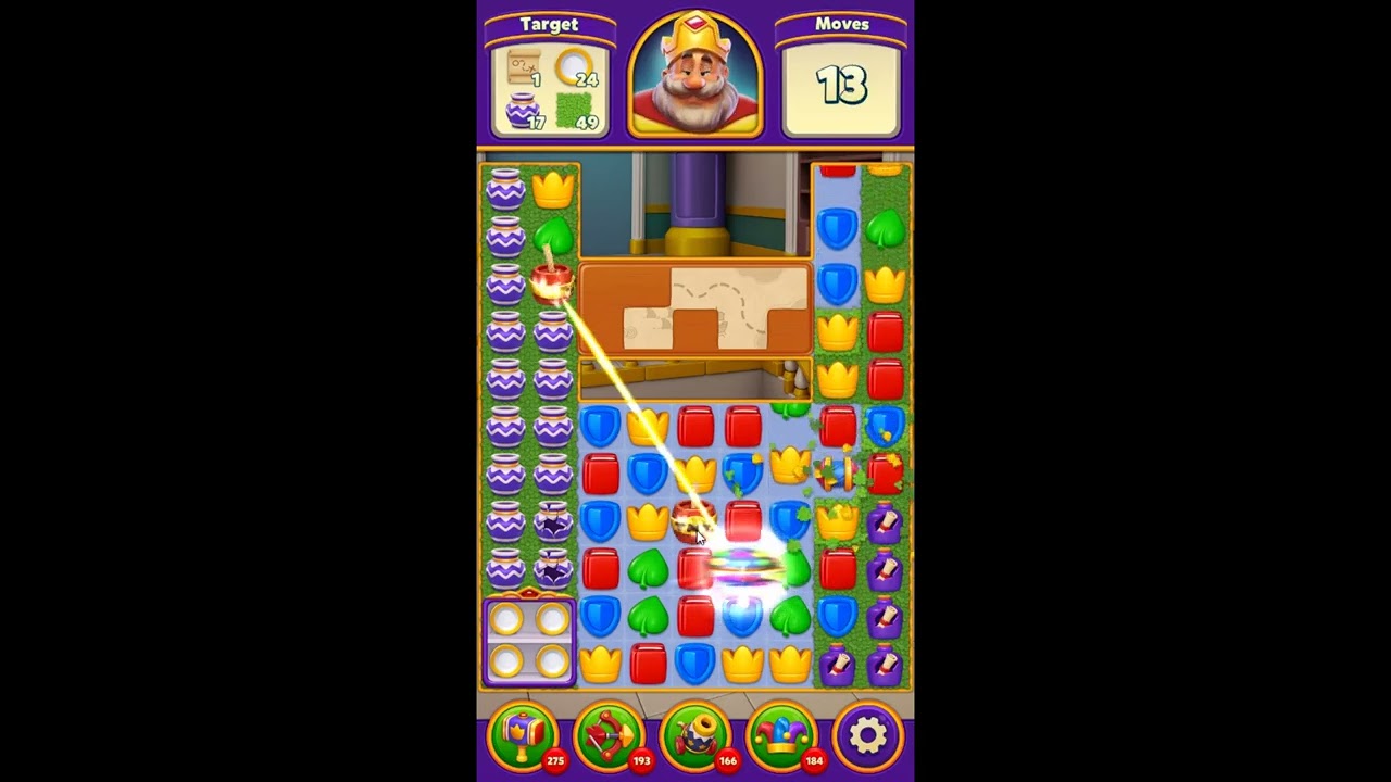 Royal Match Level 5029 - NO BOOSTERS GAMEPLAY 👑 | SKILLGAMING ✔️