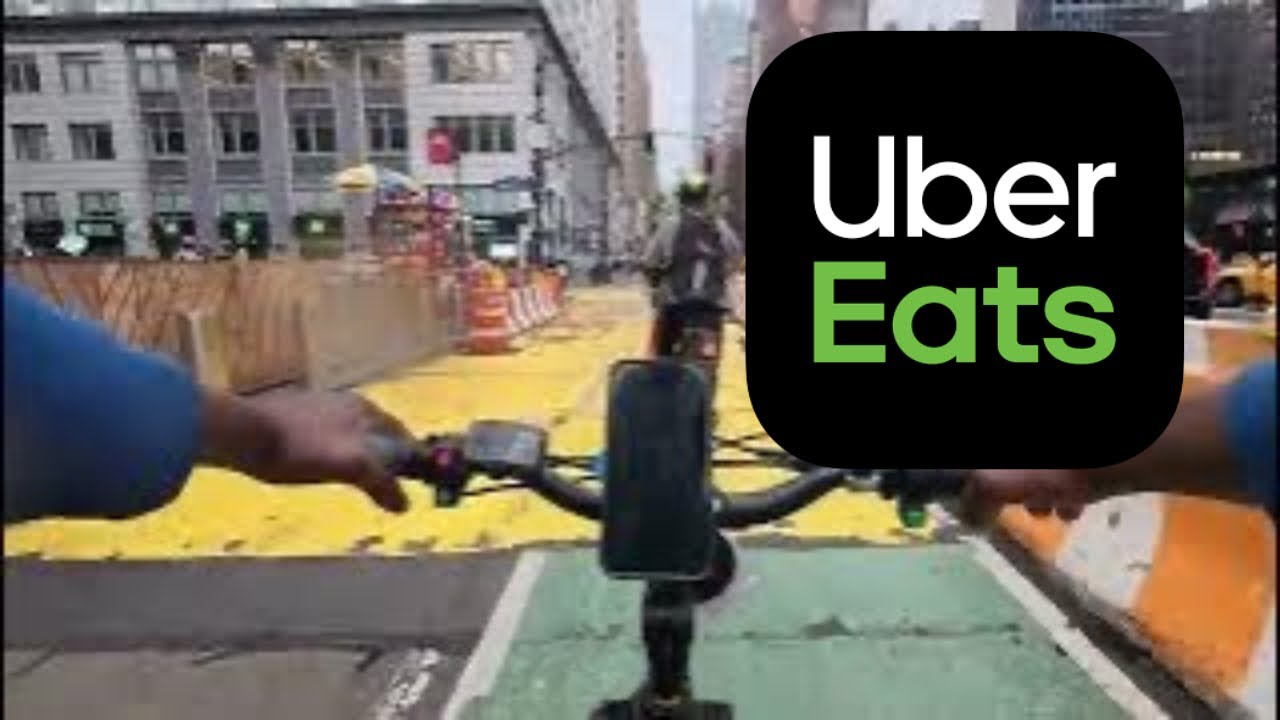 Воскресная смена в Uber Eats | Доставка на электровелосипеде в Нью-Йорке