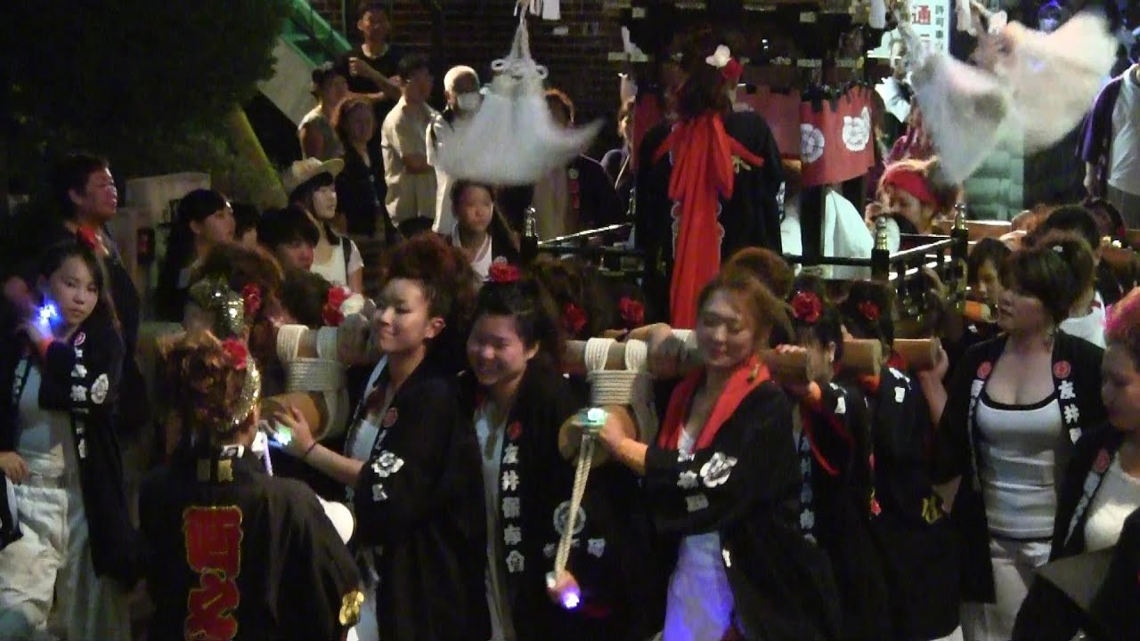 2015.7.18(土)･御劔(みつるぎ)神社･太鼓台｢西之町｣女子部(大阪府東大阪市)