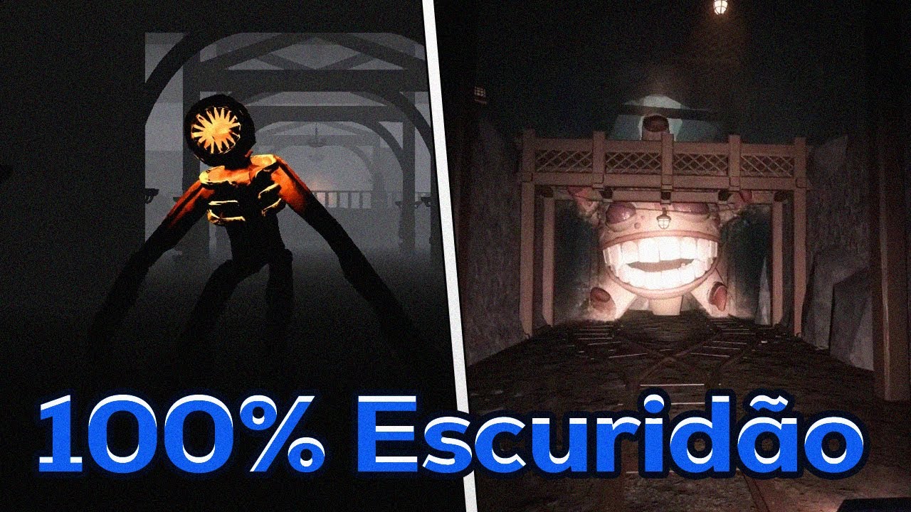 FLOOR 1 e FLOOR 2 com ESCURIDÃO COMPLETA no DOORS!! 👁