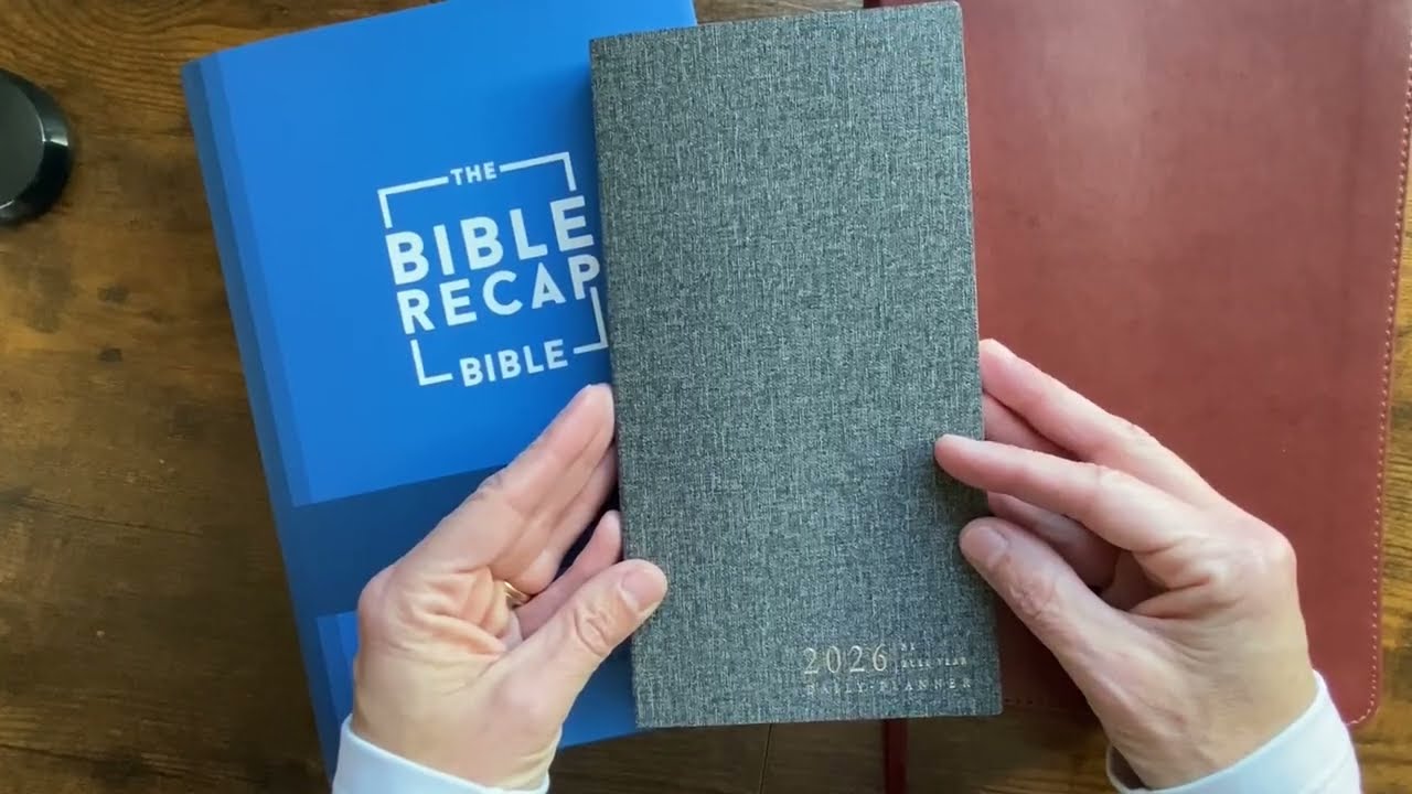 Sterling Ink N1 Daily 2026 Planner - Using As a Bible In A Year Journal