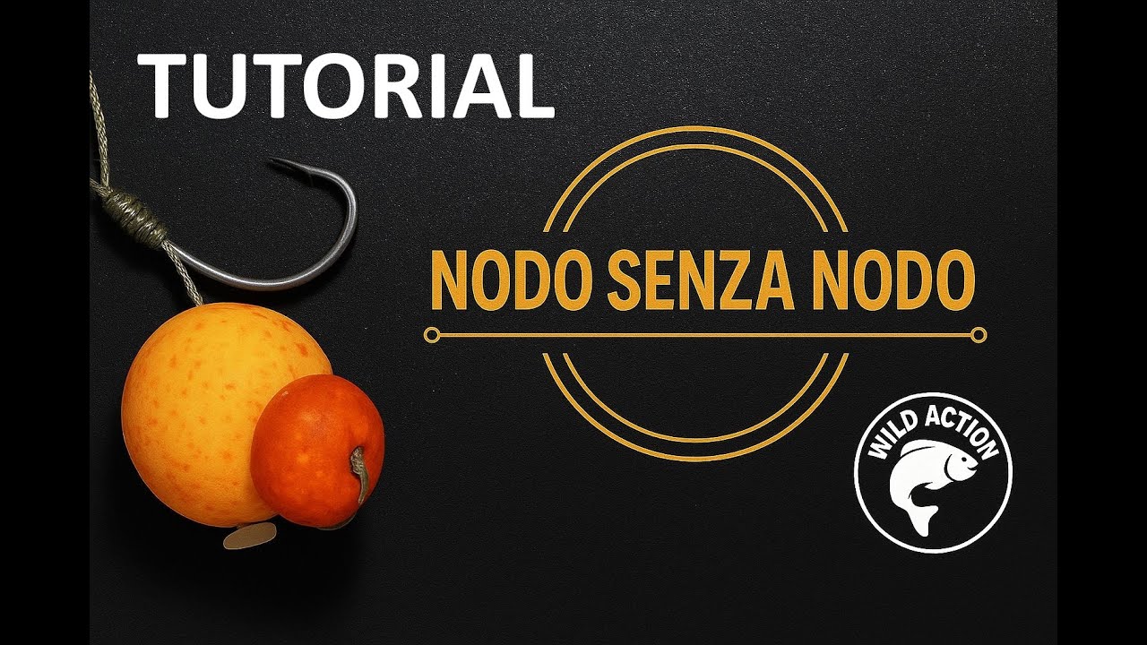 TUTORIAL CARPFISHING 🔴 - il NODO SENZA NODO -