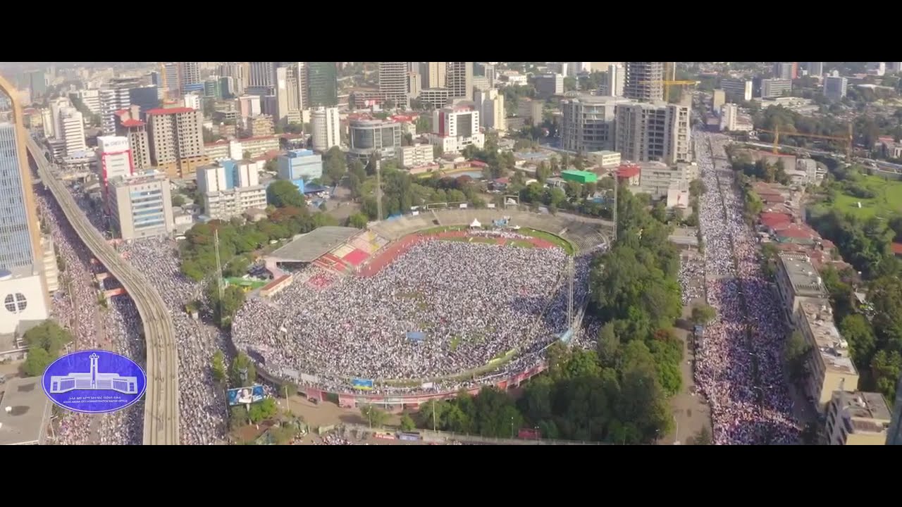 Ethiopia: Drone captures massive Eid al-Fitr celebrations in Addis