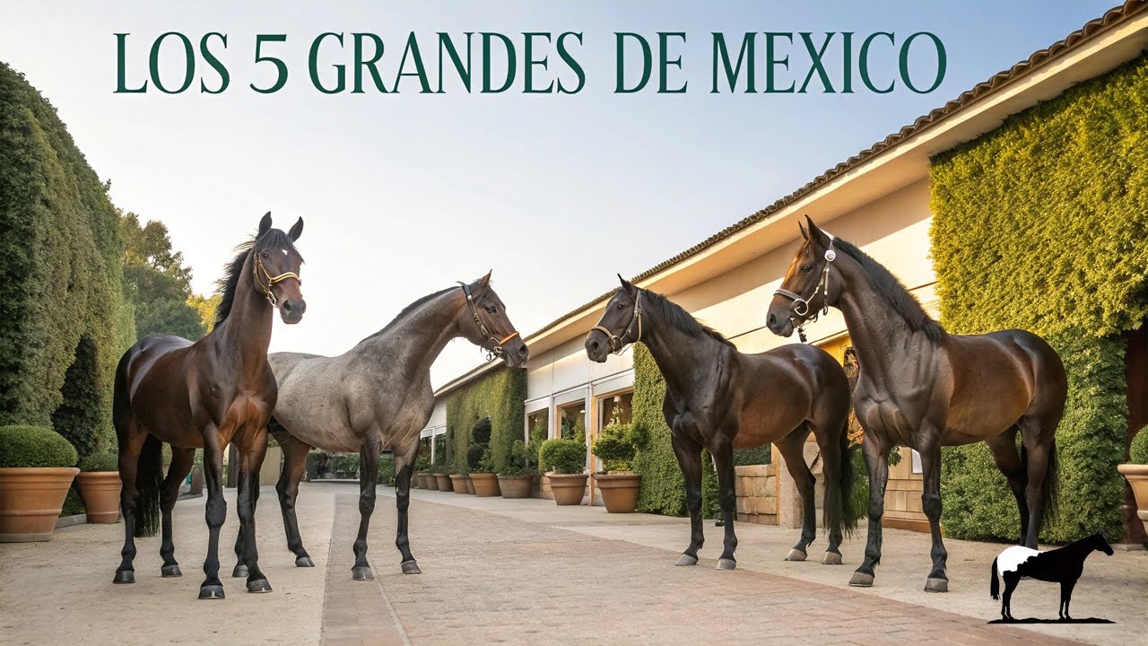 Los 5 Mejores Sementales De México 🐴-Del Cerro Soy
