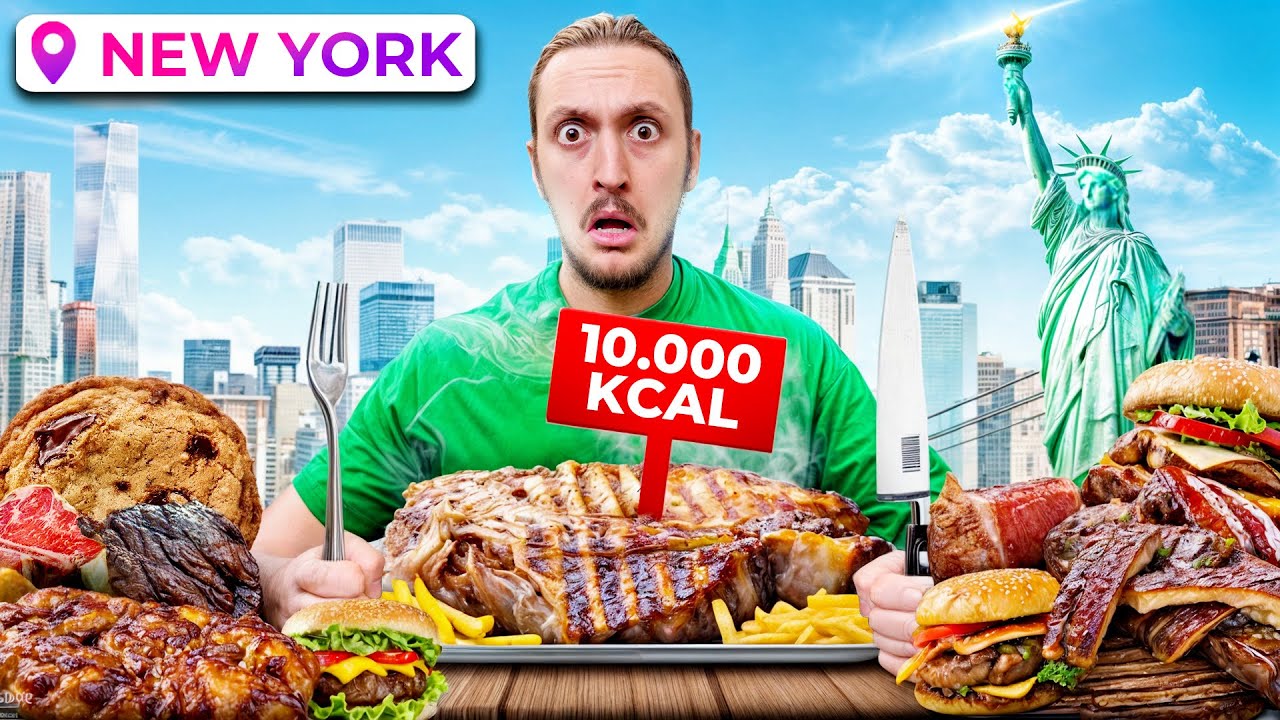 10000 CALORIE CHALLENGE IN AMERICA 🇺🇸