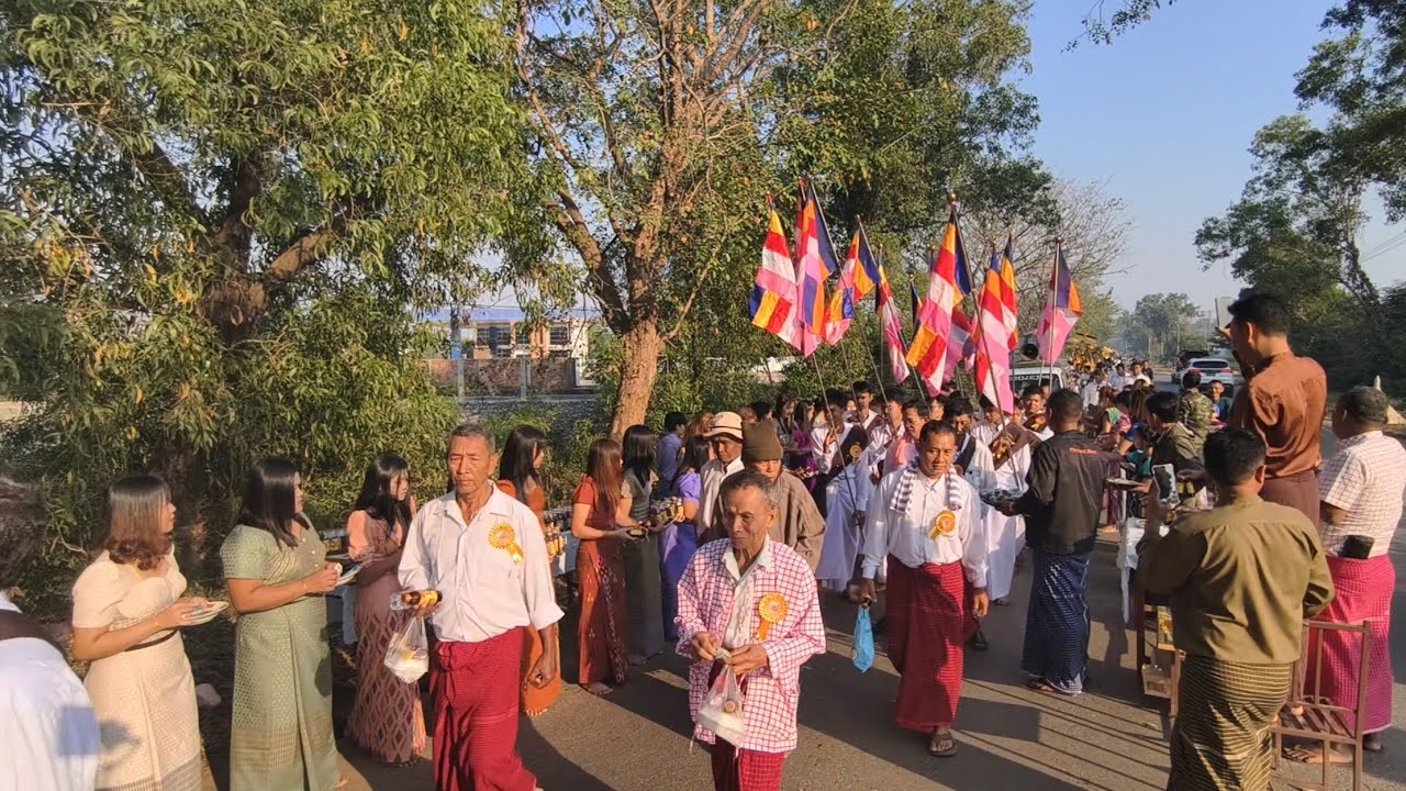 နှစ်ကျိုက်ရှစ်ဆူဘုရားလှည့်ပွဲတော် မနက်ပိုင်း 1/2AungNaingOo channel #AungNaingOo#ANO