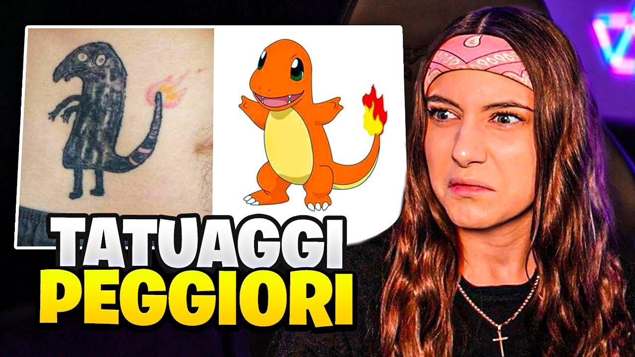 I TATUAGGI PIÙ BRUTTI del MONDO 🤢 *orribili*