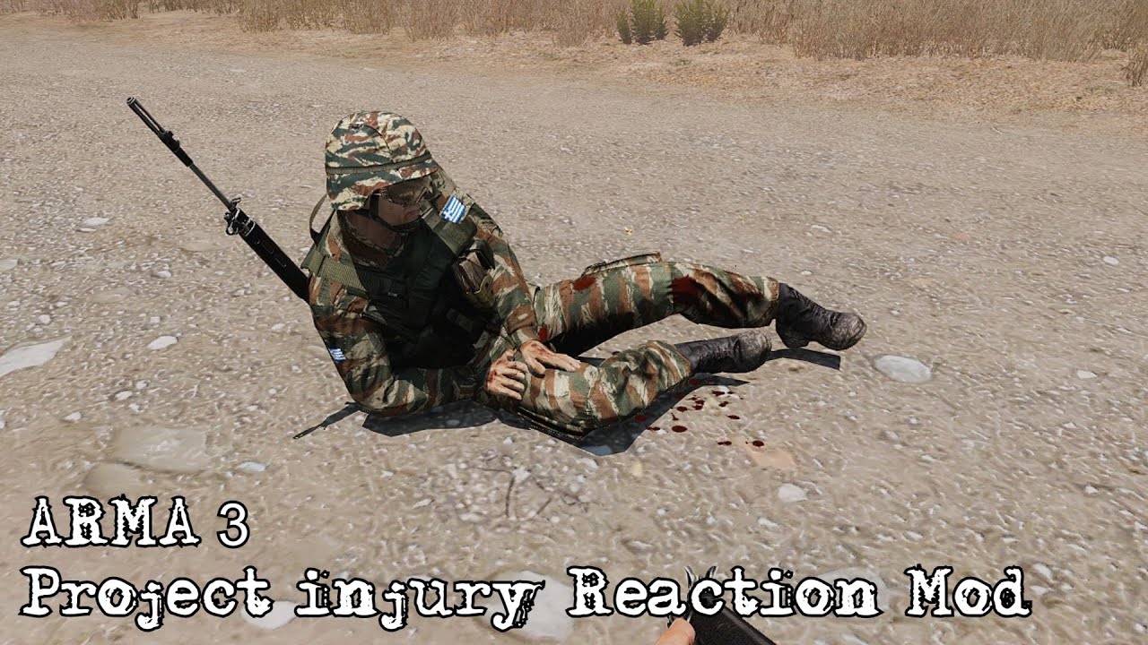ARMA 3 - Project injury Reaction Mod
