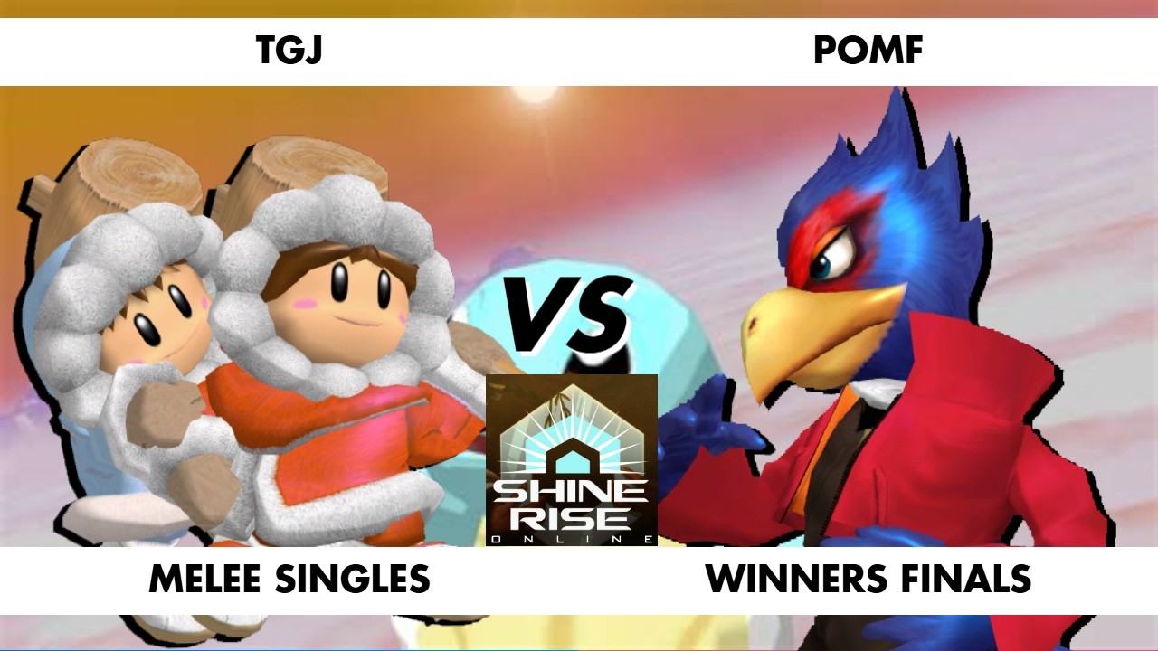 Shinerise Online 13 - WINNERS FINALS - TGJ (Ice Climbers) VS. Pomf (Falco)