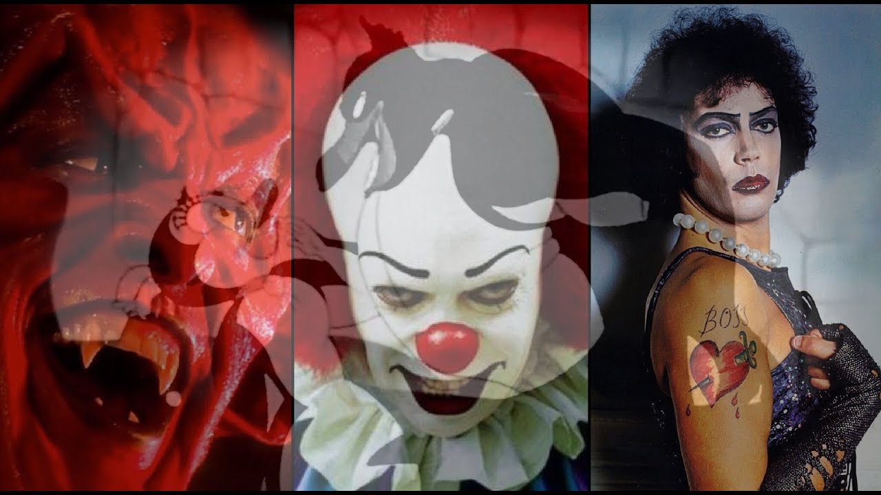 Tim Curry Villains - Don't Make Me Laugh - Halloween Music Vid Crossover 2019