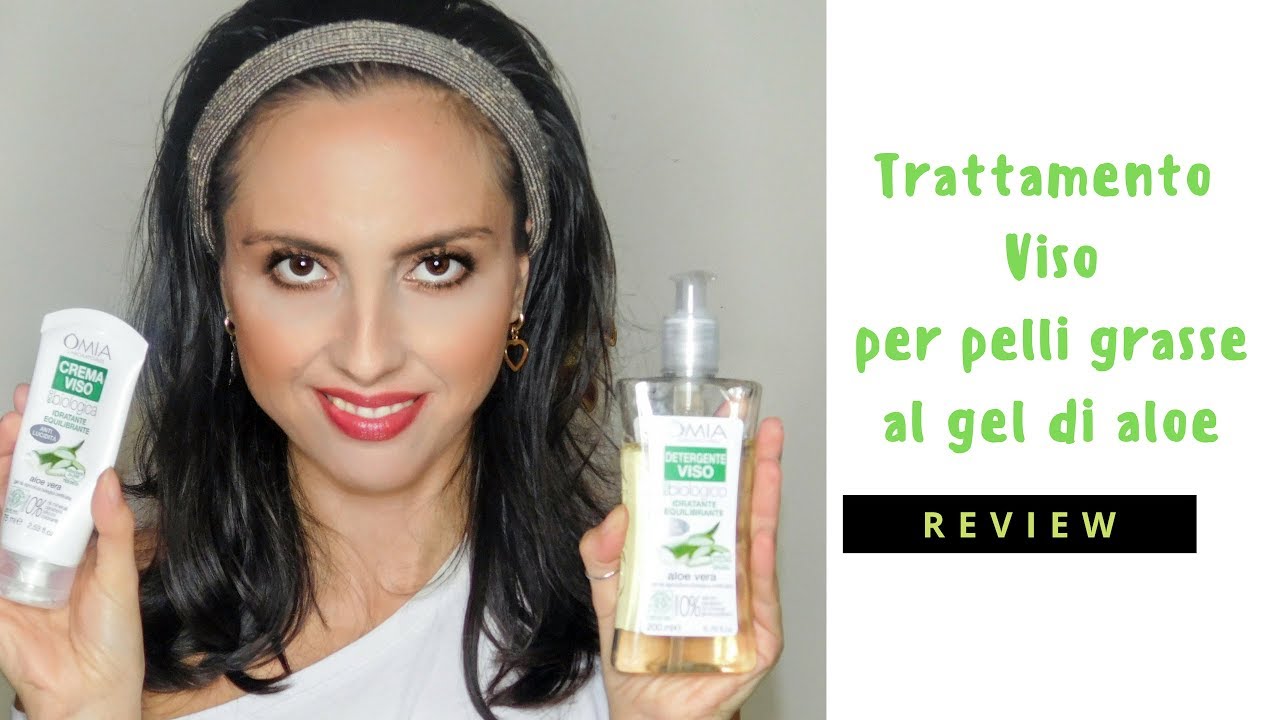 Omia - Trattamento viso pelle Mista/Grassa all'Aloe Vera -  Review || Sunshine Beauty