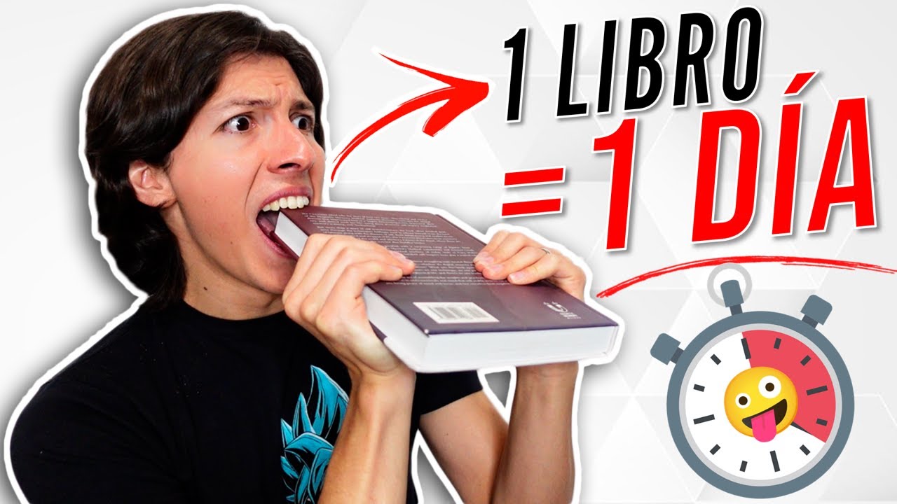 📕 C&oacute;mo LEER 1 LIBRO en 1 D&Iacute;A - &iquest;Es Posible?