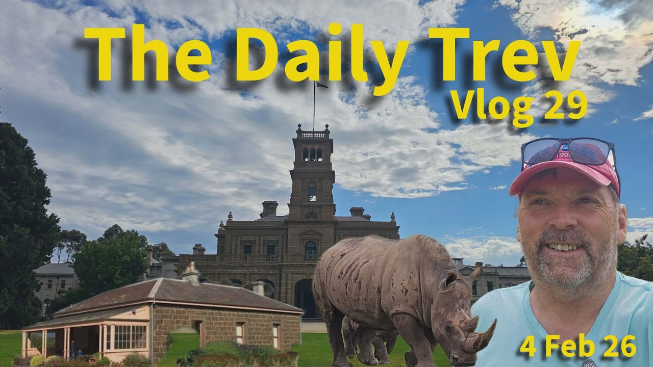 Exploring hidden secrets of Werribee Park Mansion, Prince Charles & Diana Polo location. Vlog 29