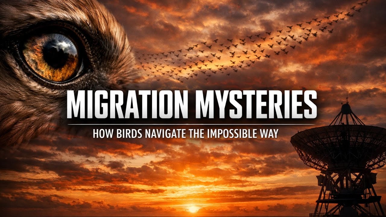 How Birds Navigate the “Impossible” Way | Migration Mysteries (Sun, Stars, Magnetism)