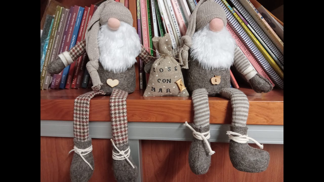 CÓMO HACER UN DUENDE DE NAVIDAD