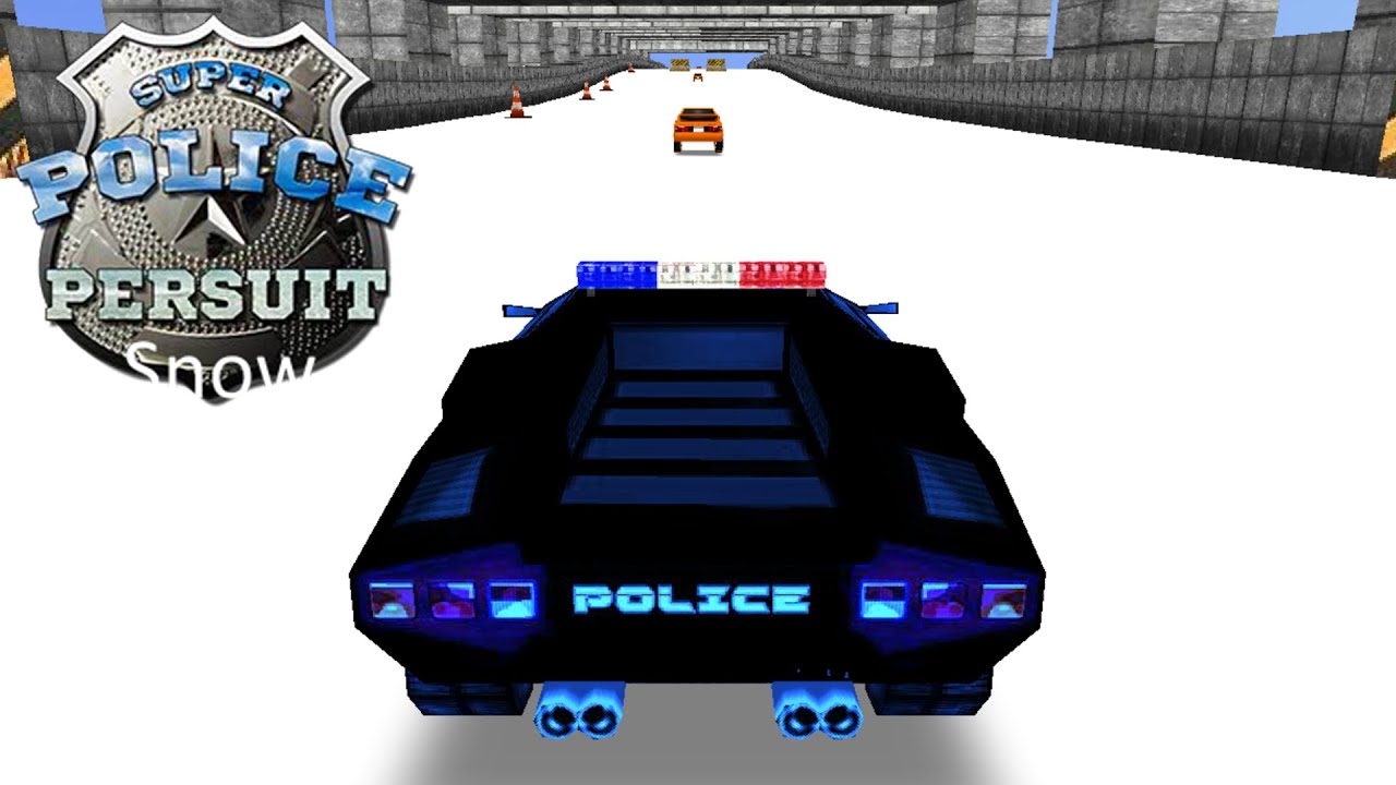 Super Police Pursuit Snow Gameplay (Super Police Pursuit MOD)