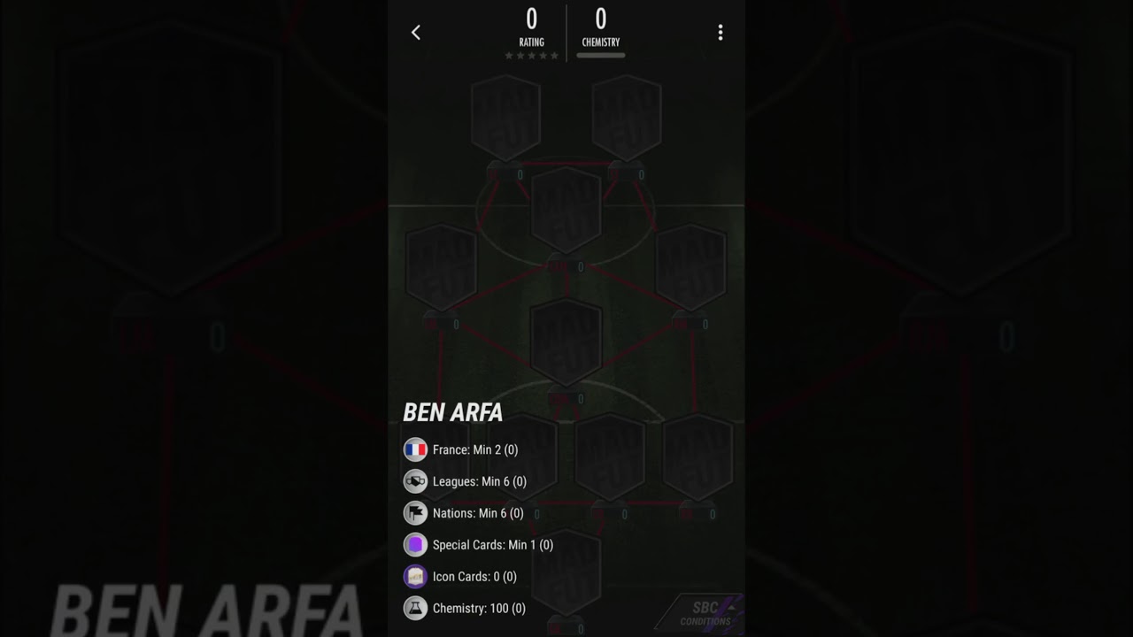 SBC Solution Ben Arfa 87 Flashback - Mad Fut 21