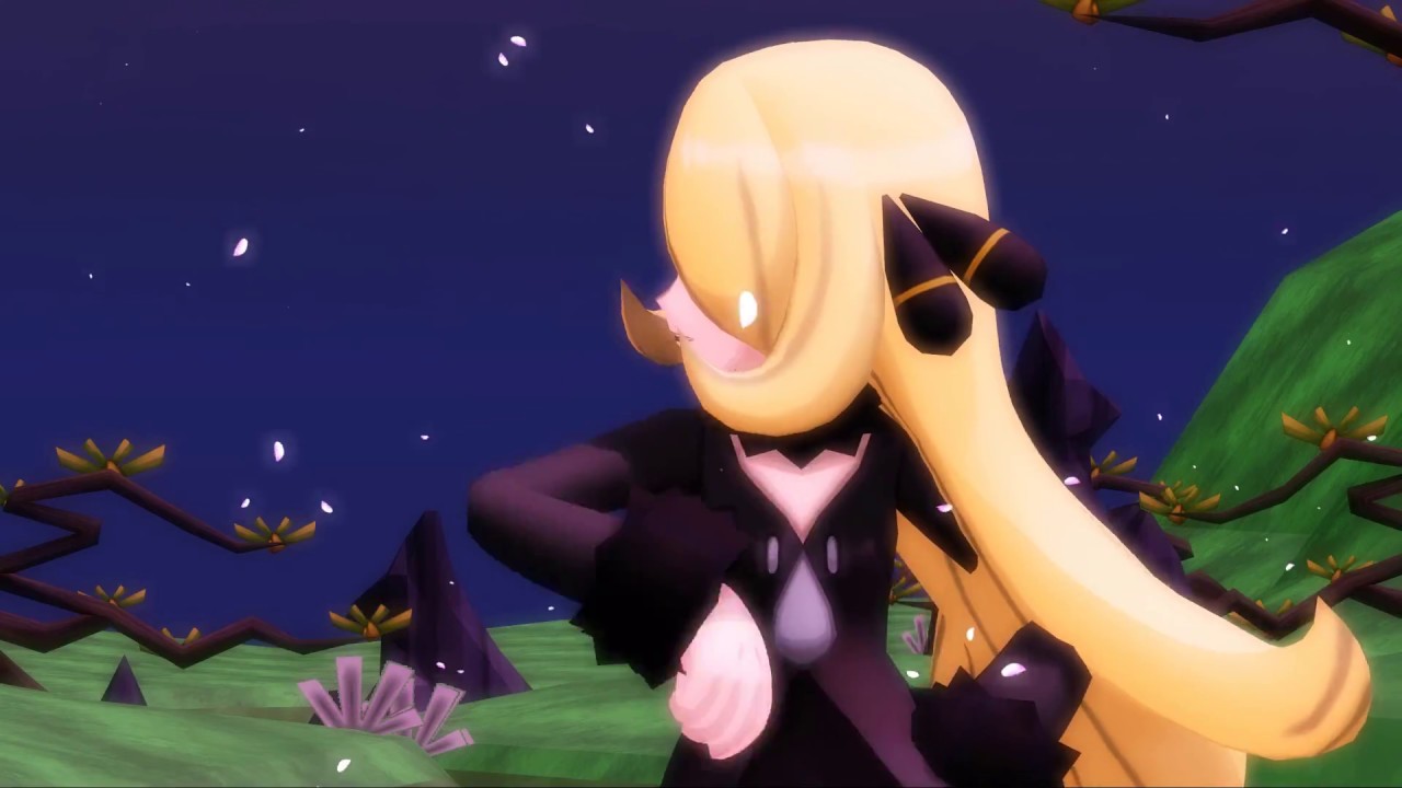 【MMD】Pokemon Lusamine & Cynthia - Yoiyoi Kokon 宵々古今