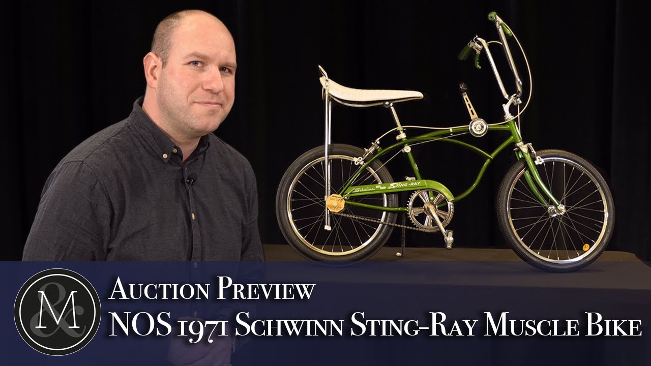 NOS 1971 Schwinn Sting-Ray Muscle Bike | March 11, 2023 | Miller & Miller Auctions