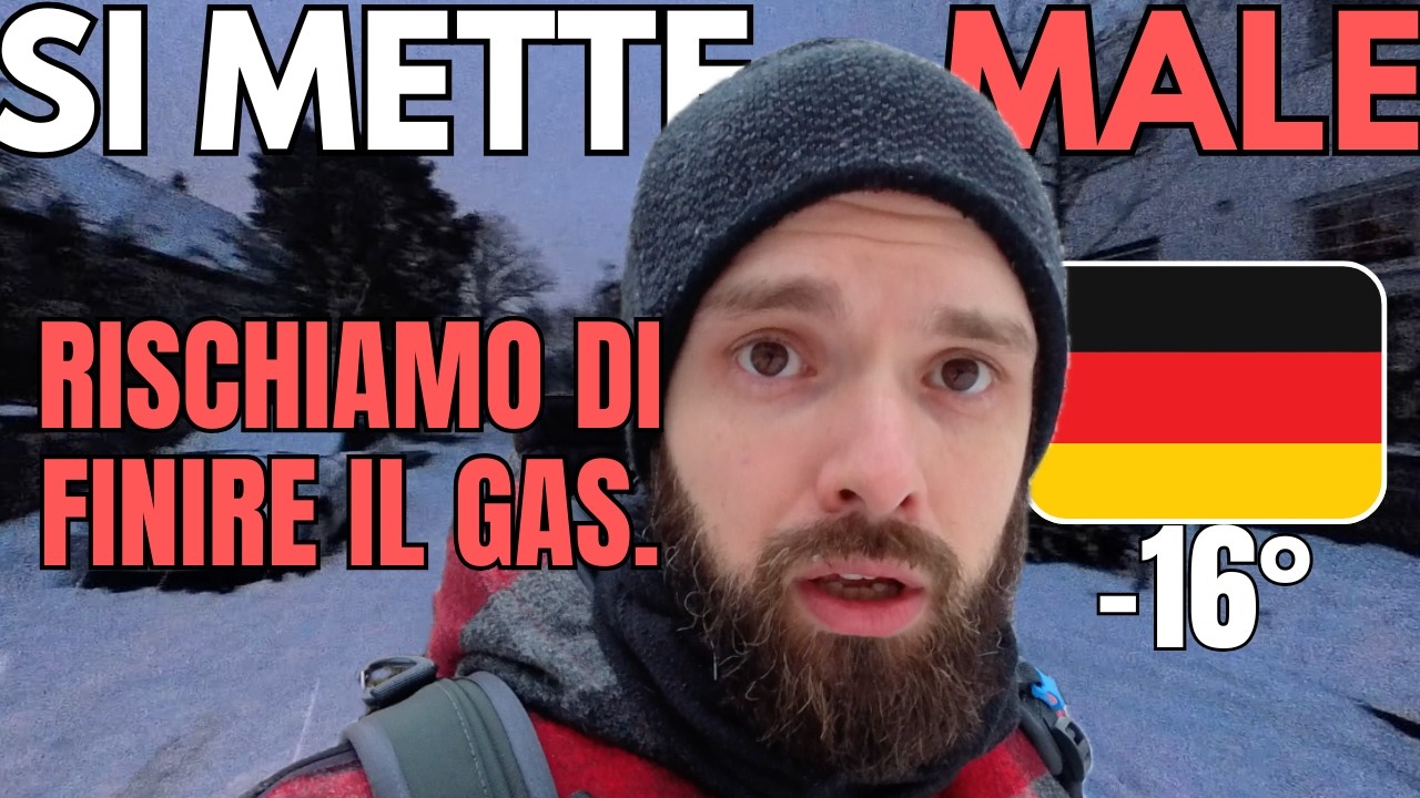 GERMANIA: ALLARME GAS 🚨 Le Scorte Stanno Finendo (!!!)