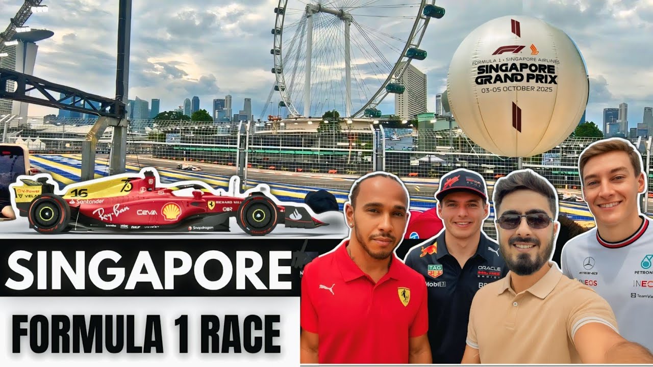 Singapore Grand Prix 2025 | Formula 1 Race 🏁