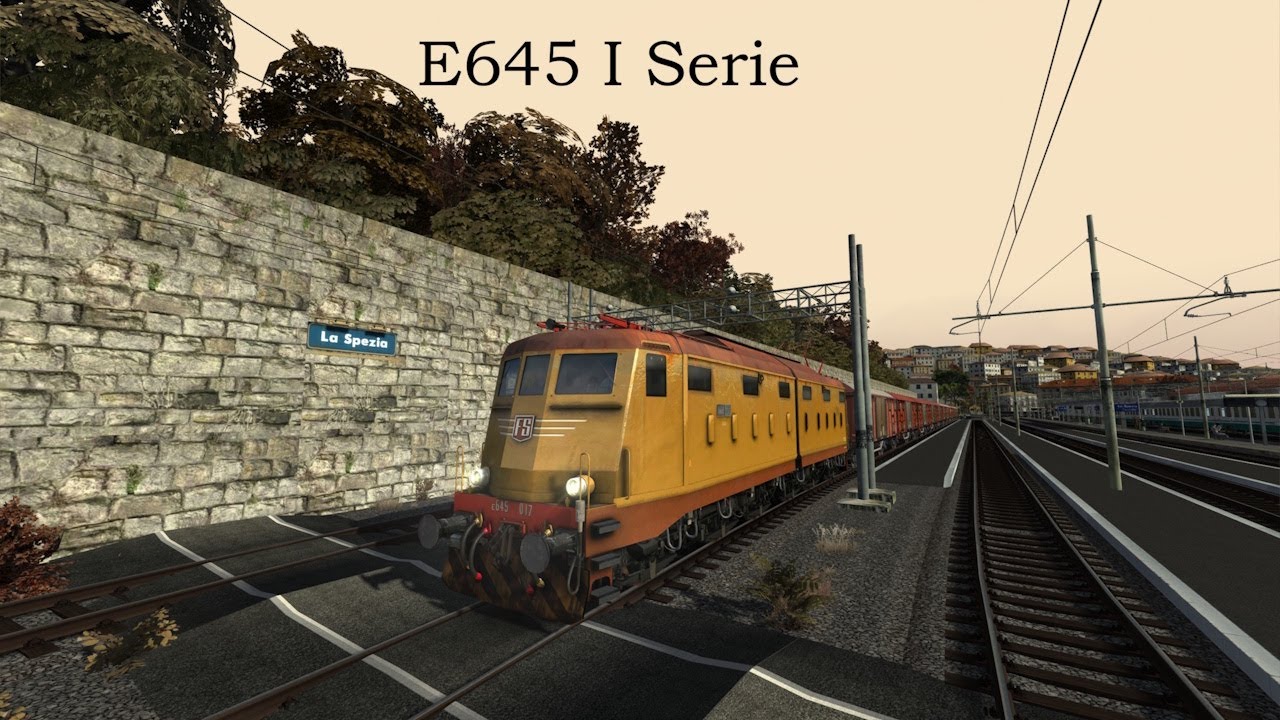 Train Simulator Classic - Ferrovia delle 5 Terre  - E645 I Serie con carri Gbhs