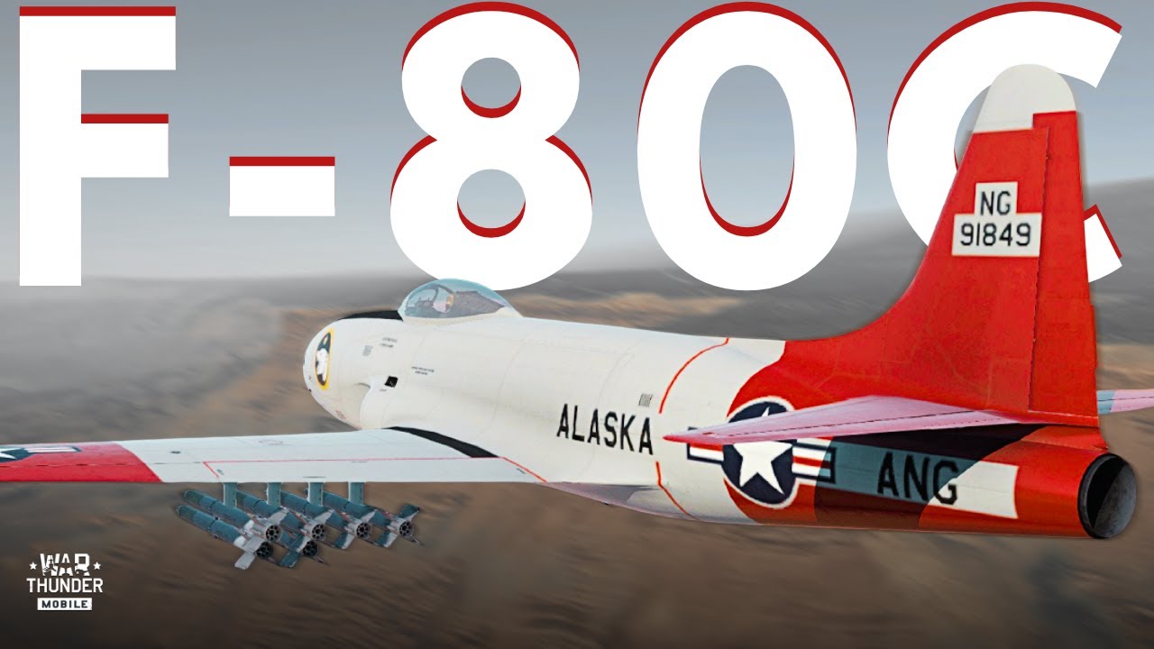 EL JET MULTIROL MÁS DESTRUCTIVO | F-80C-10 @warthundermobile