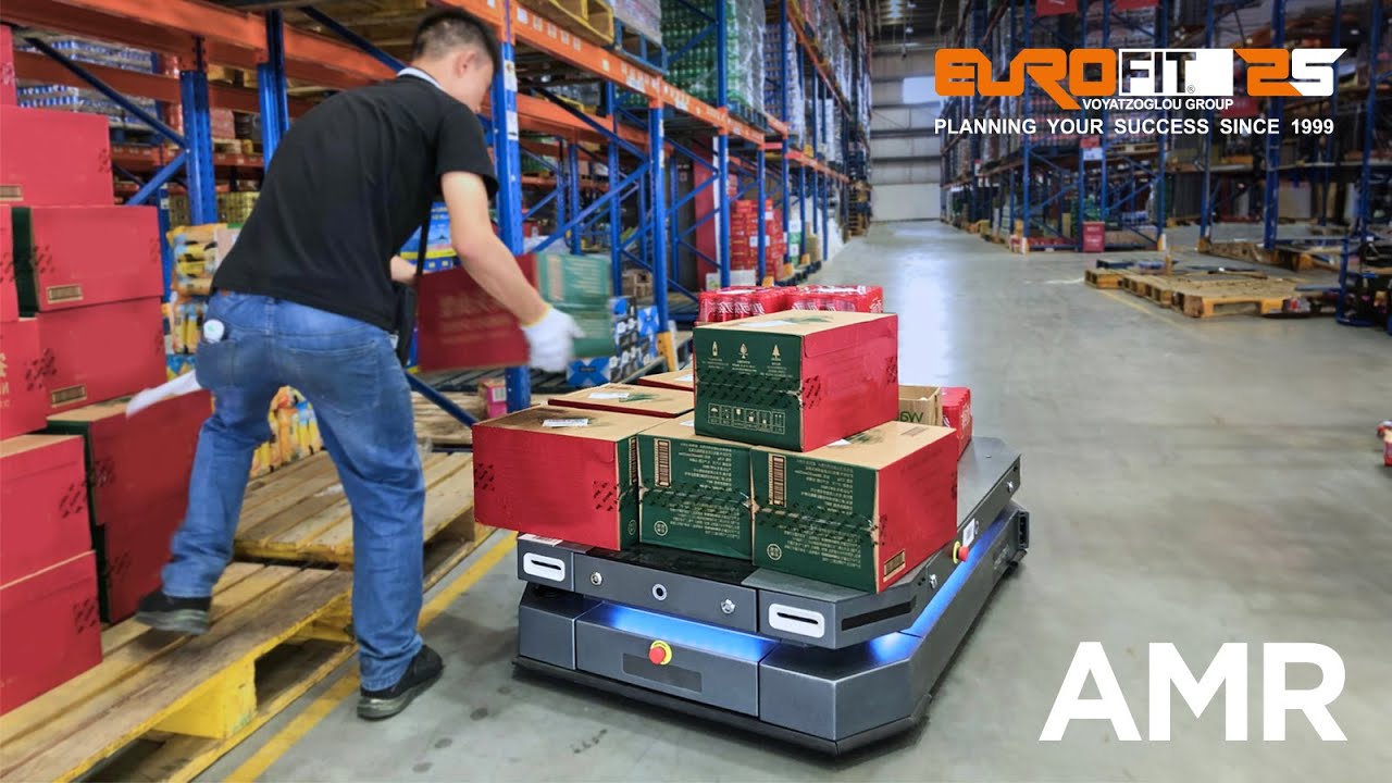 Autonomous Mobile Robots (AMR) warehouse automation solutions - EUROFIT