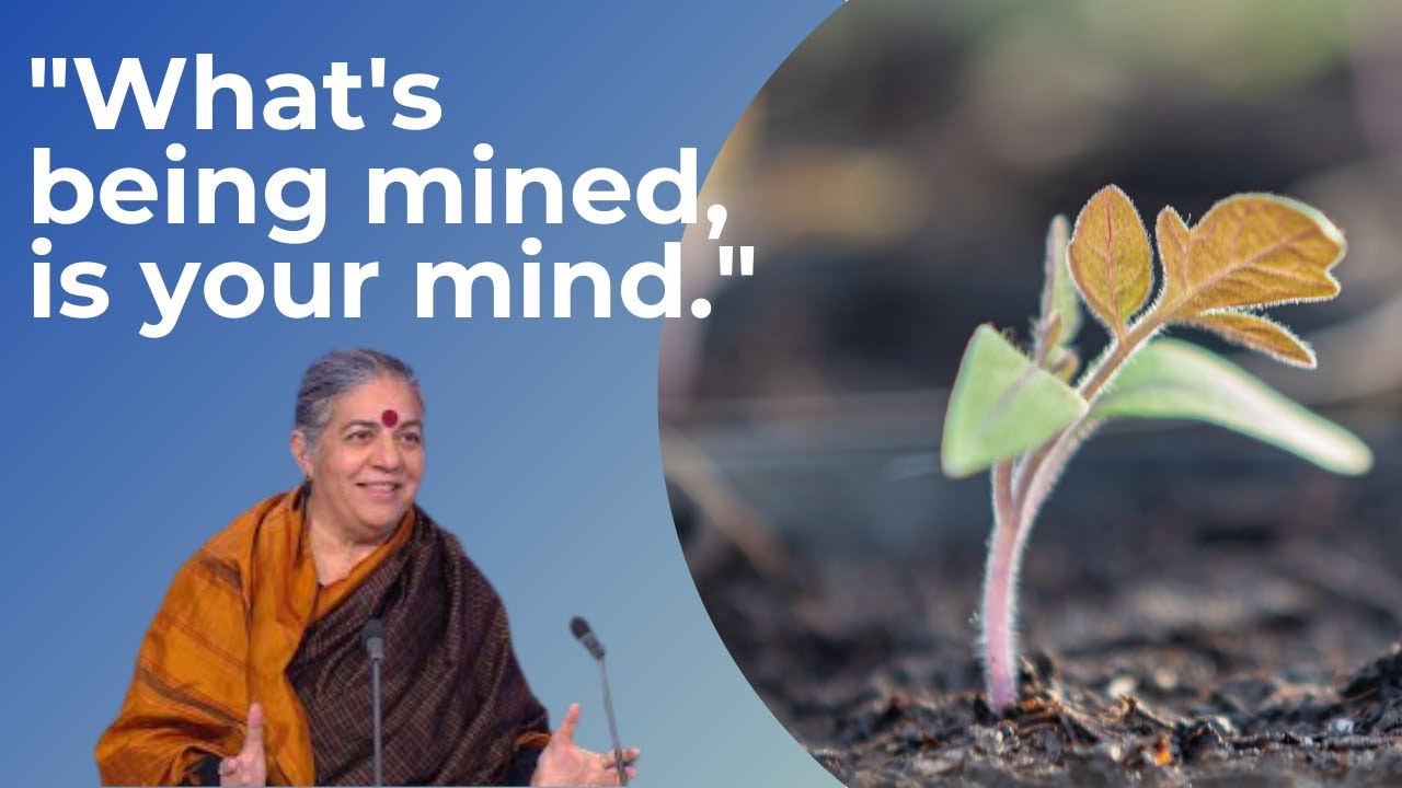 Dr. Vandana Shiva - The Plan of The 1% to Make You DISPOSABLE through Divide & Rule