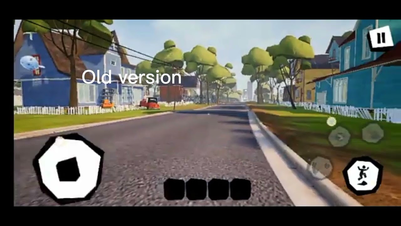 hello neighbor old version VS hello neighbor latest version
