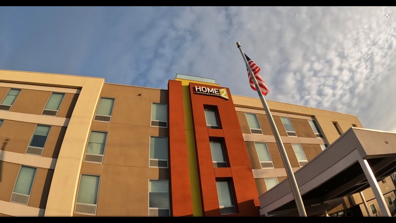 Hilton Home2Suites Edison New Jersey USA Breakfast Buffet Room Tour