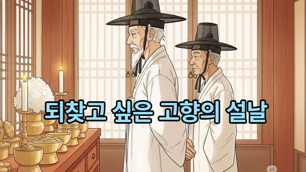 뿔뿔이 흩어진 인연 속에서 되찾고 싶은, 하얀 연기 피어나던 고향의 설날 | 어린날의 추억