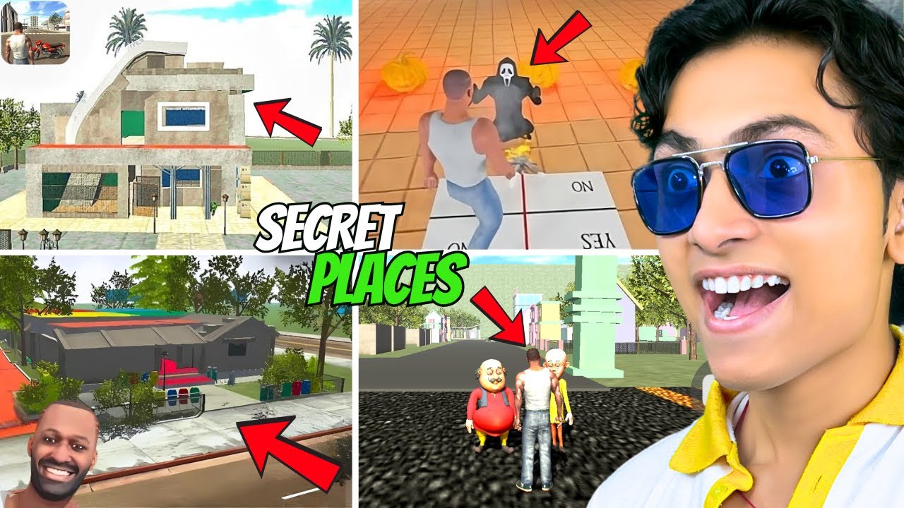 INDIAN BIKE DRIVING 3d SECRET Car SHOWROOM😱 #4