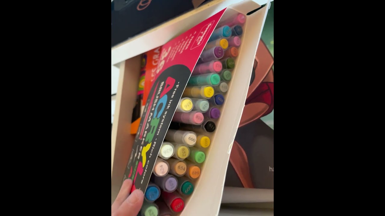 Feutre acrylique r&eacute;f&eacute;rence en bas 😊🧸 #shein #feutres